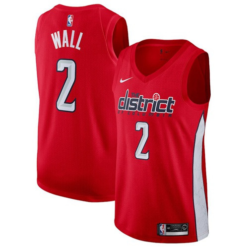 Nike Wizards #2 John Wall Red NBA Swingman Earned Edition Jersey Nike Wizards #2 John Wall Red NBA Swingman Earned Edition Jersey
