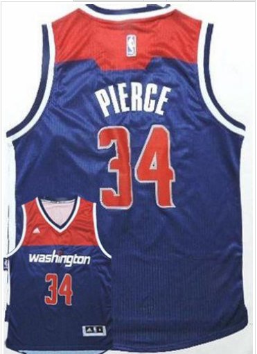 Washington Wizards #34 Paul Pierce Navy Blue Alternate Stitched NBA Jersey Washington Wizards #34 Paul Pierce Navy Blue Alternate Stitched NBA Jersey