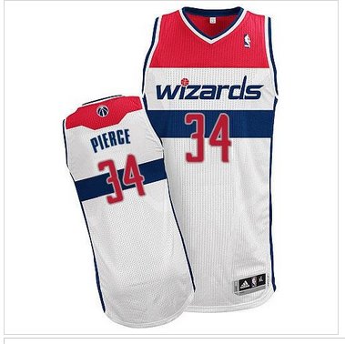 Revolution 30 Washington Wizards #34 Paul Pierce White Stitched NBA Jersey Revolution 30 Washington Wizards #34 Paul Pierce White Stitched NBA Jersey