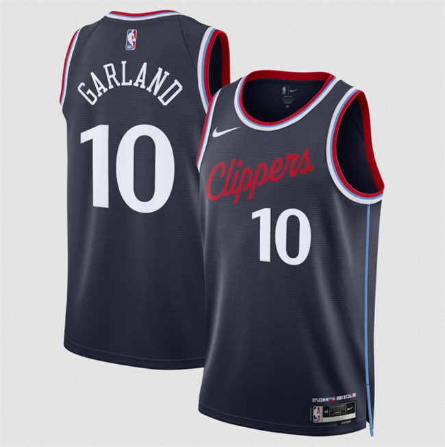 Men's Los Angeles Clippers #10 Darius Garland Navy 2026 Icon Edition Stitched Jersey Men's Los Angeles Clippers #10 Darius Garland Navy 2026 Icon Edition Stitched Jersey