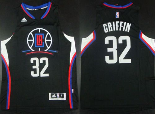 Clippers #32 Blake Griffin Black Alternate Stitched NBA Jersey Clippers #32 Blake Griffin Black Alternate Stitched NBA Jersey