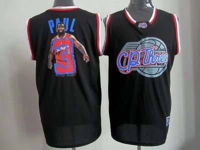 nba los angeles clippers #3 paul black(limited edition)