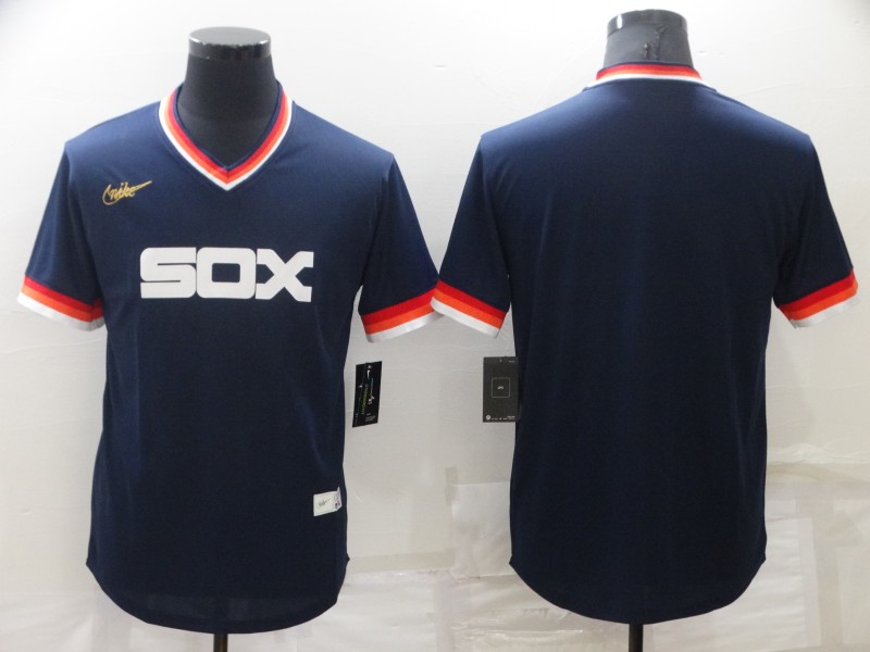Men's Chicago White Sox Blank Navy Stitched Jersey Men's Chicago White Sox Blank Navy Stitched Jersey