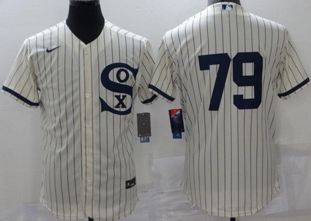 Men's Chicago White Sox #79 Jose Abreu 2021 Cream Field of Dreams Name Cool Base Stitched Nike Jersey Men's Chicago White Sox #79 Jose Abreu 2021 Cream Field of Dreams Name Cool Base Stitched Nike Jersey