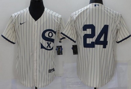 Men's Chicago White Sox #24 Yasmani Grandal Cream 2021 Field of Dreams Cool Base Jersey Men's Chicago White Sox #24 Yasmani Grandal Cream 2021 Field of Dreams Cool Base Jersey