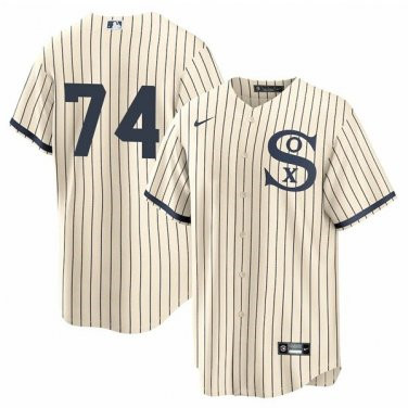 Men's Chicago White Sox Field of Dreams #74 Eloy Jimenez Cool Base Jersey Men's Chicago White Sox Field of Dreams #74 Eloy Jimenez Cool Base Jersey