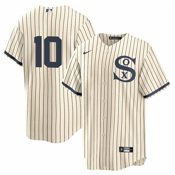 Men's Chicago White Sox Field of Dreams #10 Yoan Moncada Cool Base Jersey Men's Chicago White Sox Field of Dreams #10 Yoan Moncada Cool Base Jersey
