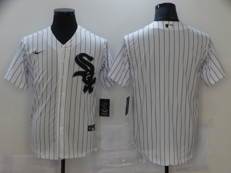 Nike Men's Chicago White Sox white Blank Coolbase Jersey Nike Men's Chicago White Sox white Blank Coolbase Jersey