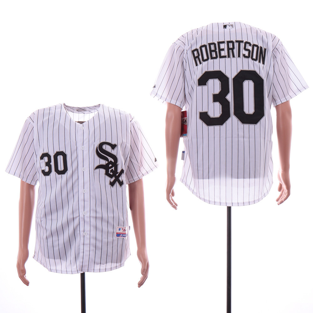 White Sox 30 David Robertson White Cool Base Jersey White Sox 30 David Robertson White Cool Base Jersey