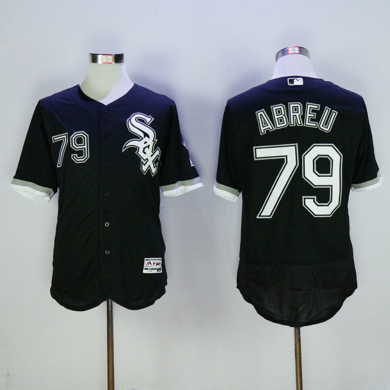 White Sox 79 Jose Abreu Black Flexbase Jersey White Sox 79 Jose Abreu Black Flexbase Jersey