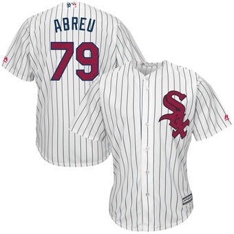 Chicago White Sox Jose Abreu Majestic Fashion Stars & Stripes Cool Base Player Jersey - White Chicago White Sox Jose Abreu Majestic Fashion Stars & Stripes Cool Base Player Jersey - White
