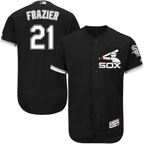 White Sox #21 Todd Frazier Black Flexbase Authentic Collection Stitched MLB Jersey White Sox #21 Todd Frazier Black Flexbase Authentic Collection Stitched MLB Jersey
