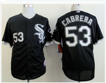 Chicago White Sox #53 Melky Cabrera Black Cool Base Baseball Jerseys Chicago White Sox #53 Melky Cabrera Black Cool Base Baseball Jerseys