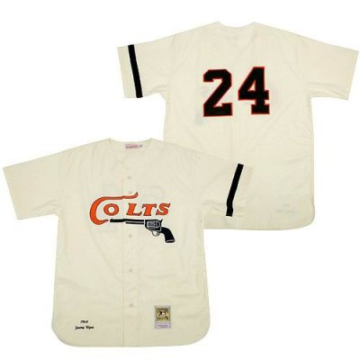 Houston Colt .45s Authentic 1964 #24 Jimmy Wynn Home MitchellandNess jerseys CREAM Houston Colt .45s Authentic 1964 #24 Jimmy Wynn Home MitchellandNess jerseys CREAM