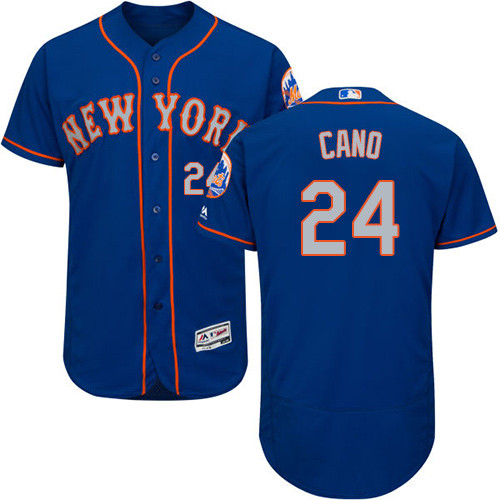 Mets #24 Robinson Cano Blue(Grey NO.) Flexbase Authentic Collection Stitched Baseball Jersey Mets #24 Robinson Cano Blue(Grey NO.) Flexbase Authentic Collection Stitched Baseball Jersey