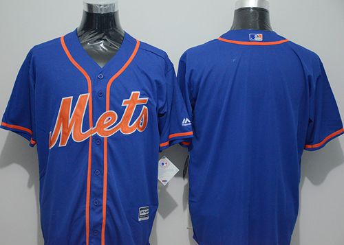 Mets Blank Blue New Cool Base Alternate Home Stitched MLB Mets Blank Blue New Cool Base Alternate Home Stitched MLB