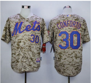 New York Mets #30 Michael Conforto Camo Alternate Cool Base Stitched Baseball Jersey New York Mets #30 Michael Conforto Camo Alternate Cool Base Stitched Baseball Jersey