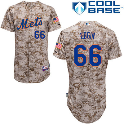 New York Mets #66 Edgin Authentic Personalized Alternate Camo Jersey New York Mets #66 Edgin Authentic Personalized Alternate Camo Jersey