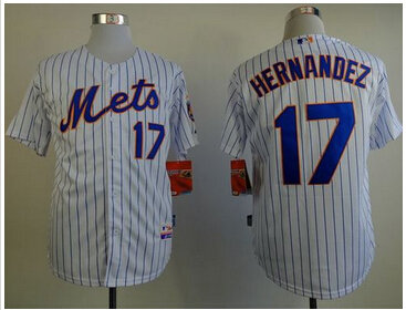 New York Mets #17 Keith Hernandez White(Blue Strip) Home Cool Base MLB Jersey New York Mets #17 Keith Hernandez White(Blue Strip) Home Cool Base MLB Jersey
