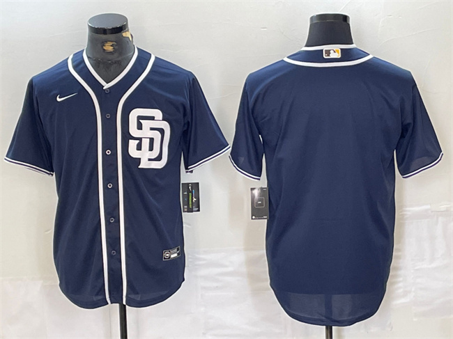 Men's San Diego Padres Blank Navy Cool Base Stitched Baseball Jersey Men's San Diego Padres Blank Navy Cool Base Stitched Baseball Jersey