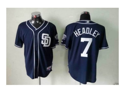 mlb jerseys san diego padres #7 headley blue mlb jerseys san diego padres #7 headley blue