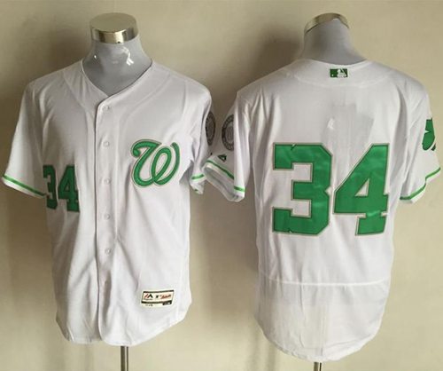 Nationals #34 Bryce Harper White Celtic Flexbase Authentic Collection Stitched MLB Jersey Nationals #34 Bryce Harper White Celtic Flexbase Authentic Collection Stitched MLB Jersey