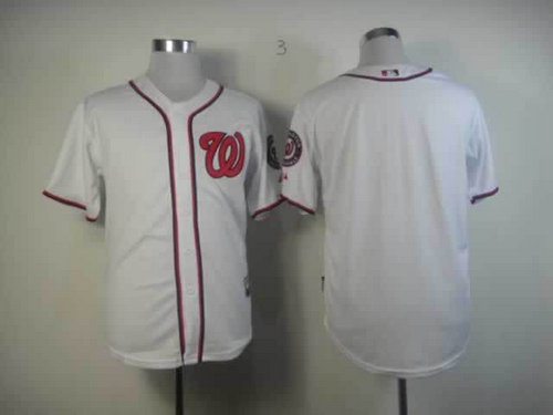 mlb jerseys washington nationals Blank white mlb jerseys washington nationals Blank white