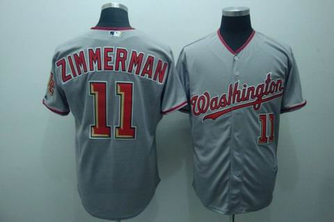 mlb washington nationals #11 zimmerman grey(Cool Base) mlb washington nationals #11 zimmerman grey(Cool Base)