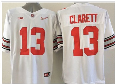 Ohio State Buckeyes #13 Maurice Clarett White Stitched NCAA Jersey Ohio State Buckeyes #13 Maurice Clarett White Stitched NCAA Jersey