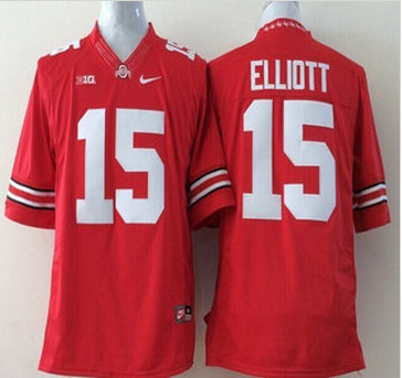 Ohio State Buckeyes Jersey 15 Ezekiel Elliott Red Limited Jerseys Ohio State Buckeyes Jersey 15 Ezekiel Elliott Red Limited Jerseys