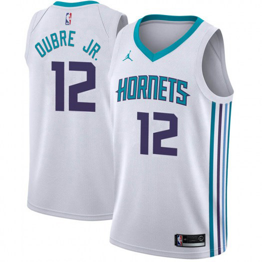 Nike Hornets #12 Kelly Oubre Jr. White NBA Jordan Swingman Association Edition Jersey Nike Hornets #12 Kelly Oubre Jr. White NBA Jordan Swingman Association Edition Jersey