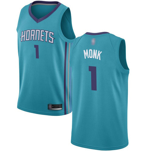 Hornets #1 Malik Monk Teal Basketball Jordan Swingman Icon Edition Jersey Hornets #1 Malik Monk Teal Basketball Jordan Swingman Icon Edition Jersey