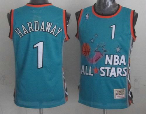 Orlando Magic Mitchell And Ness #1 Anfernee Hardaway Light Blue 1996 All Star NBA Jersey Orlando Magic Mitchell And Ness #1 Anfernee Hardaway Light Blue 1996 All Star NBA Jersey