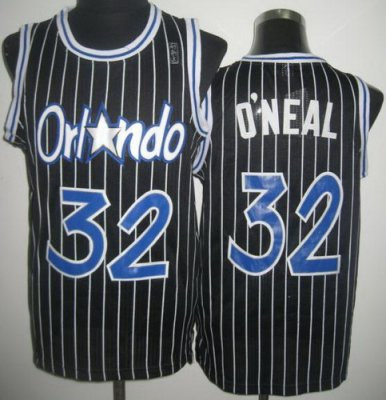 Orlando Magic 32 Shaquille O'Neal Black Throwback Revolution 30 NBA Basketball Jerseys Orlando Magic 32 Shaquille O'Neal Black Throwback Revolution 30 NBA Basketball Jerseys