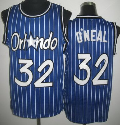 Orlando Magic 32 Shaquille O'Neal Blue Throwback Revolution 30 NBA Jerseys Orlando Magic 32 Shaquille O'Neal Blue Throwback Revolution 30 NBA Jerseys