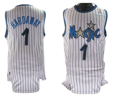 Mitchell and Ness Orlando Magic #1 Anfernee Hardaway Soul Swingman White Jersey Mitchell and Ness Orlando Magic #1 Anfernee Hardaway Soul Swingman White Jersey