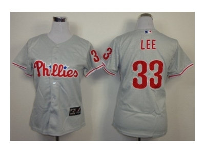 women mlb jerseys philadelphia phillies #33 cliff lee grey women mlb jerseys philadelphia phillies #33 cliff lee grey