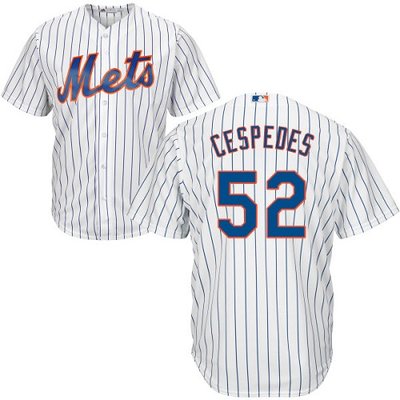 Mets #52 Yoenis Cespedes White(Blue Strip) Cool Base Stitched Youth MLB Jersey Mets #52 Yoenis Cespedes White(Blue Strip) Cool Base Stitched Youth MLB Jersey