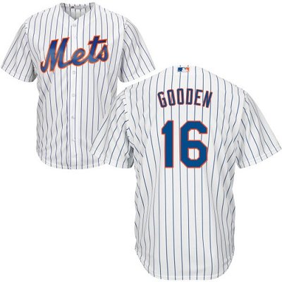 Mets #16 Dwight Gooden White(Blue Strip) Cool Base Stitched Youth MLB Jersey Mets #16 Dwight Gooden White(Blue Strip) Cool Base Stitched Youth MLB Jersey