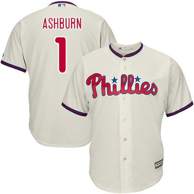 Phillies #1 Richie Ashburn Cream Cool Base Stitched Youth MLB Jersey Phillies #1 Richie Ashburn Cream Cool Base Stitched Youth MLB Jersey