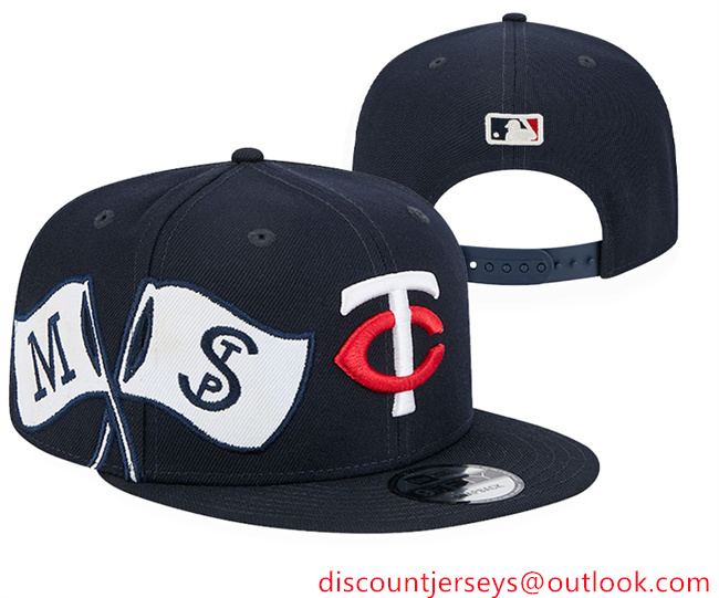 Minnesota Twins 2025 Stitched Snapback Hats 005
