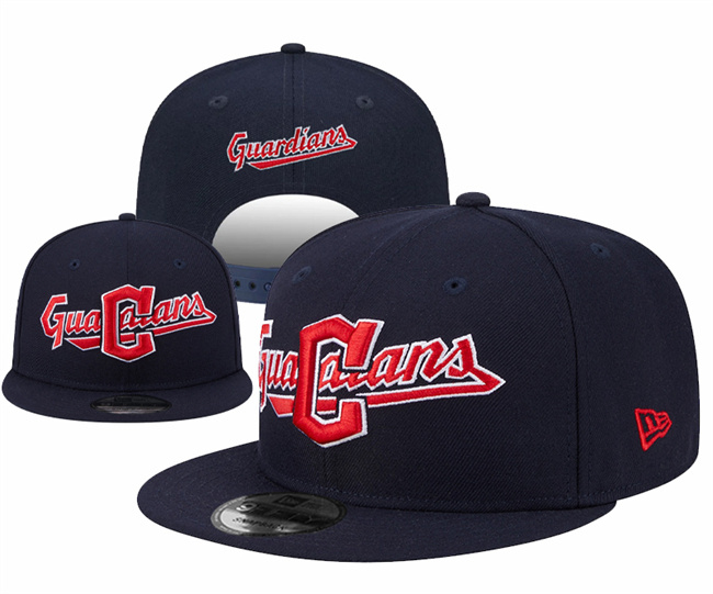 Cleveland Guardians Stitched Snapback Hats 009 Cleveland Guardians Stitched Snapback Hats 009