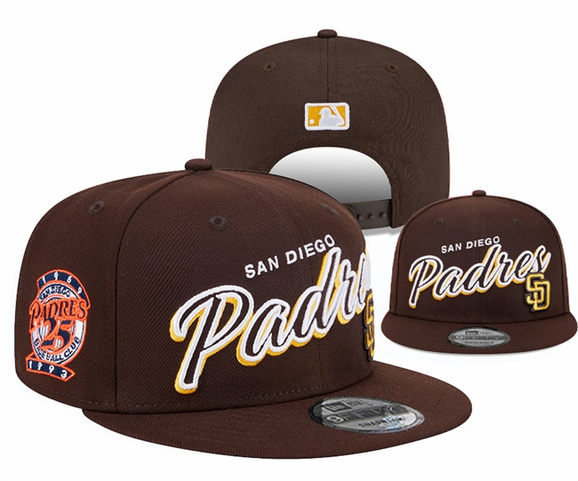 San Diego Padres 2025 Stitched Snapback Hats 002 San Diego Padres 2025 Stitched Snapback Hats 002