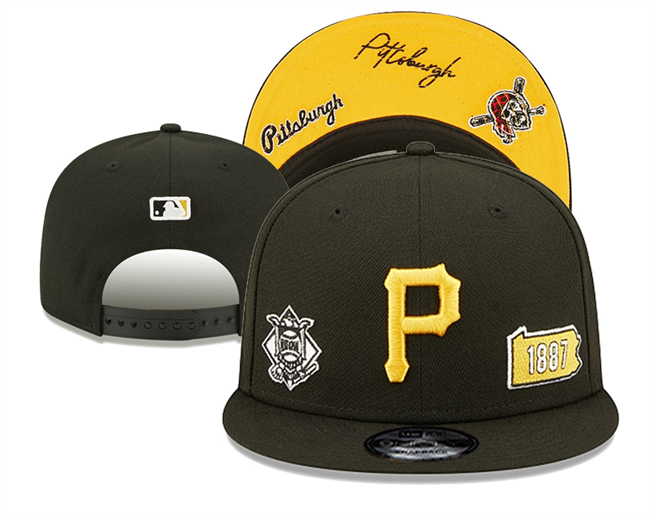 Pittsburgh Pirates 2024 Stitched Snapback Hats 002 Pittsburgh Pirates 2024 Stitched Snapback Hats 002