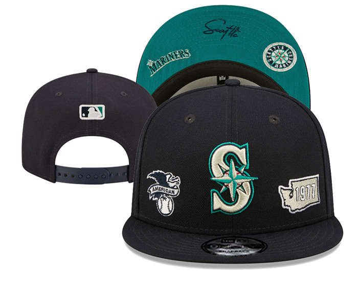 Seattle Mariners 2024 Stitched Snapback Hats 002 Seattle Mariners 2024 Stitched Snapback Hats 002