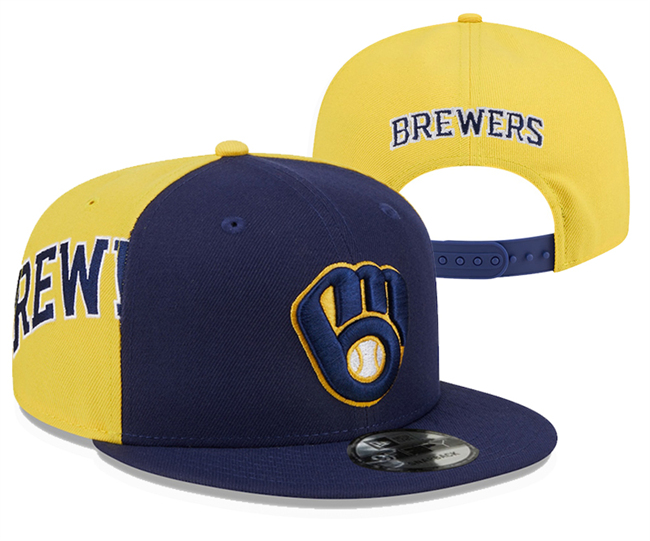 Milwaukee Brewers Stitched Snapback Hats 015 Milwaukee Brewers Stitched Snapback Hats 015