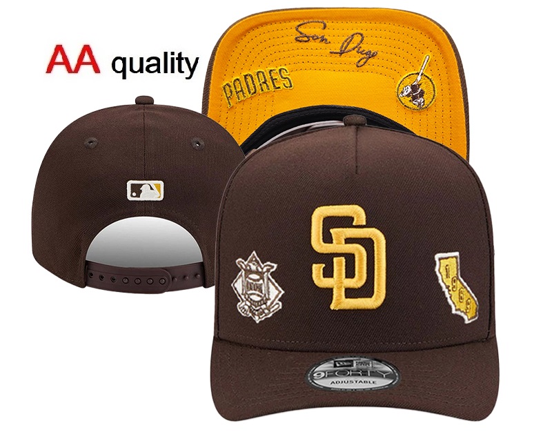 San Diego Padres 2026 Stitched Snapback Hats 001