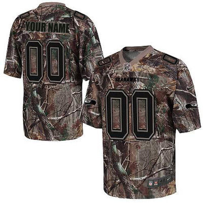 Nike Seattle Seahawks Customized Elite Camo Jerseys Nike Seattle Seahawks Customized Elite Camo Jerseys