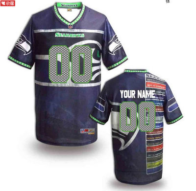 Nike Seattle Seahawks Customized Jersey Nike Seattle Seahawks Customized Jersey