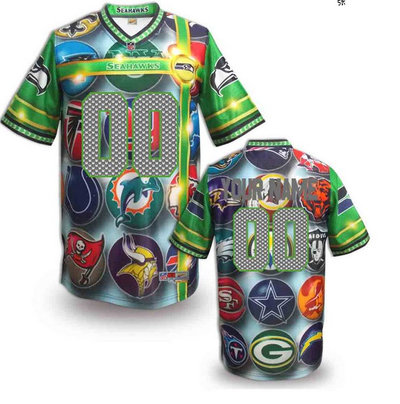 Nike Seattle Seahawks Customized Jersey (21) Nike Seattle Seahawks Customized Jersey (21)